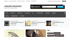 Desktop Screenshot of januarymagazine.com